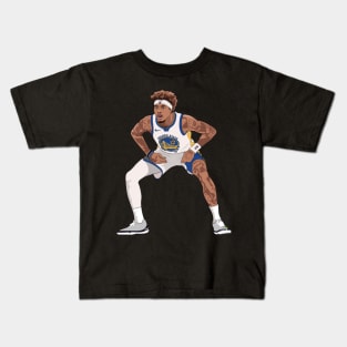 Kelly Oubre Jr - Golden State Warriors Kids T-Shirt